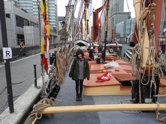 Cousins barge London