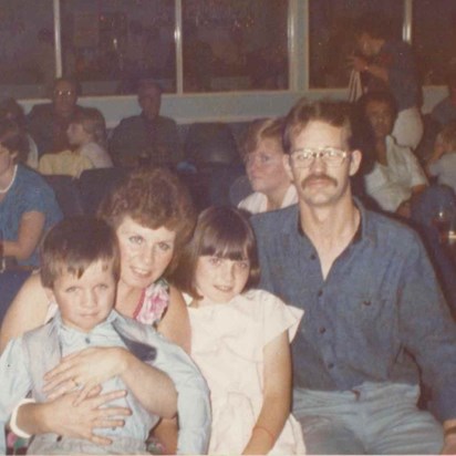 John and family in the younger years..