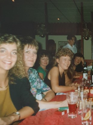 My hen party at Mario's - September 1990