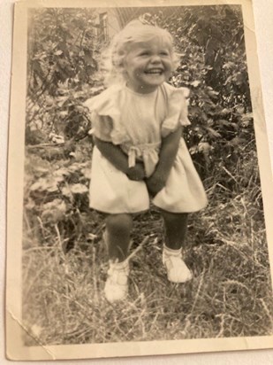 Mum as a baby