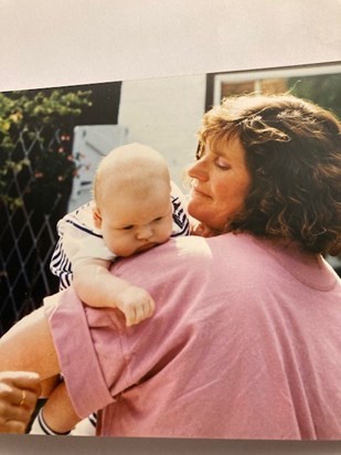 Mum with baby Luke