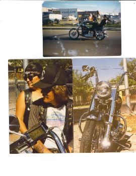 Copy of Dad&Mom On The Shovelhead Motorcycle