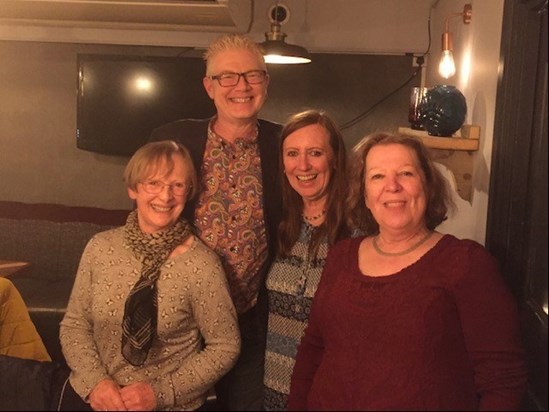 Harris Reunion 2019 - Janet Monteith, Darren Thickpenny, Kay Drury and Leslie