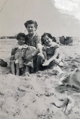 Me Mother Leslie and Angela @the Seaside