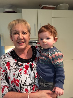 Proud Nanny with Jasper 01/2017