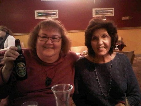 Ellen and very dear friend, Sue Drapkin