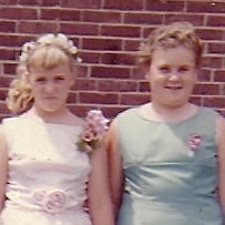 Nancy Cross and Ellen at 6th grade graduation
