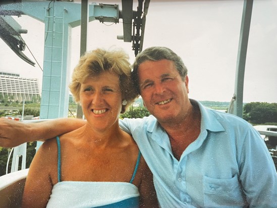 Mum and Dad on holiday in Florida 