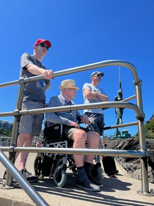 Ilfracombe 2022, Bill, Malcolm & Matt  