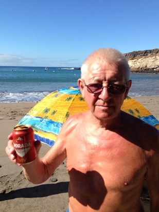 Cheers Bill (Tenerife 2016)