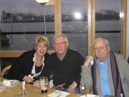 Bill with Jill Catchpole & uncle Joe