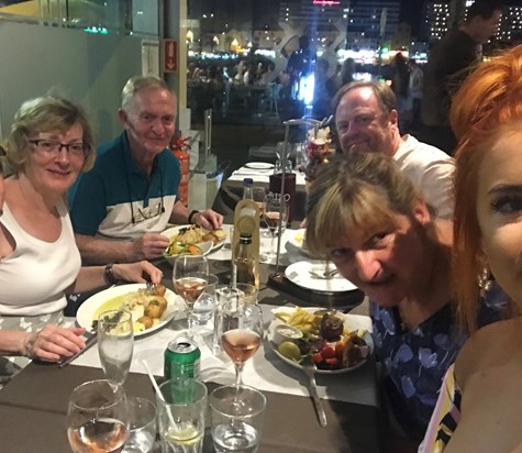 Nana and grandad always ordering the same meal!