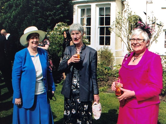 Carole & Rosslyn at Lara & Stuart's wedding