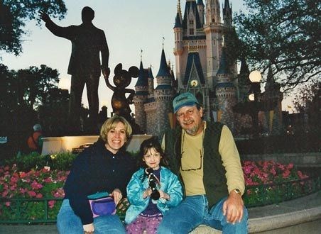 Dick, Ruth & Katie at Disney
