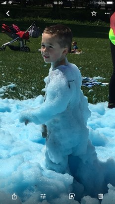 Even Finley managed the bubble rush