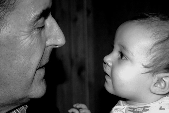 Chris and Grandaughter Mesi