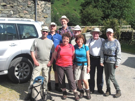 High House Farm Seathwaite - Great End today - 21 June 2014