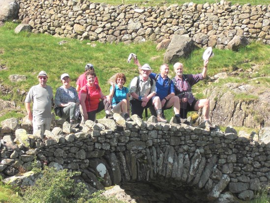 Stockley Bridge, Grains Gill - come on legs go - 21 June 2014