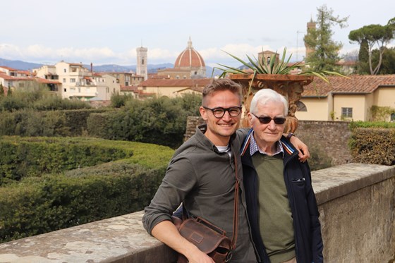Granddad's visit to Florence - April 2019
