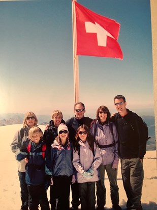 Top of the Jungfrau 2009. A perfect day 