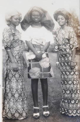 From back in the day - mom and aunty Efe