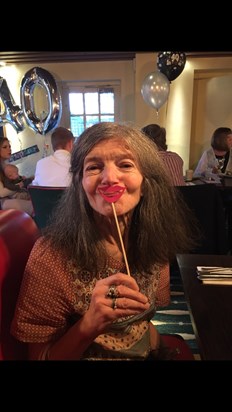 Mum at Laura and Louis’s joint birthday bash