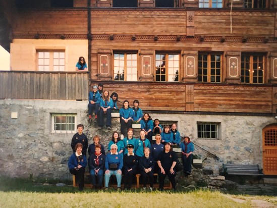 In 2001 Skip lead our trip to Our Chalet ...I love it so much I  worked there 14 years later!