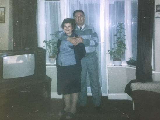 Mum & Dad st their home in South Harrow ...I miss you both... Nic xx