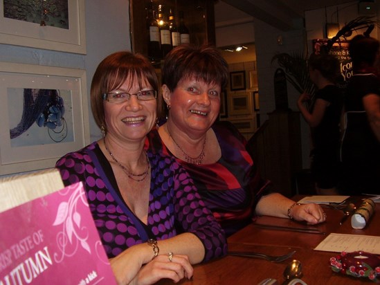 One of Jackie's crazy faces at our Christmas Meal 2013 with Stretton Pre-School