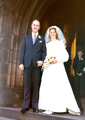 Wedding Day 21 Oct 1972