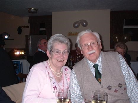 Grandma and Grandad on their golden wedding anniversary