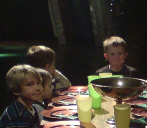 at Rileys 7th birthday party