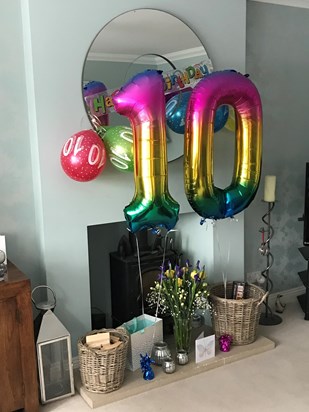 There will always be balloons for our beautiful girl on her birthday xxx