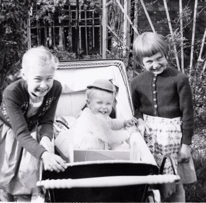 Liz, Richard and Ann Summer 1960