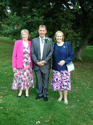 Liz Rich and Ann at Rich's wedding 2013