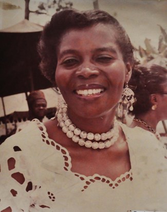 Mommy @ Official opening Ceremony of Ife Stores Limited in 1982