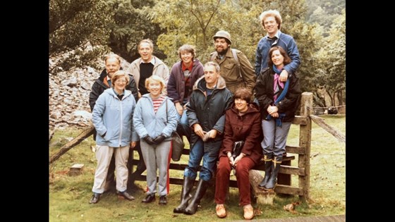 Roger and Judith. Weekend in Devon with the Rhiwbina gang circa 1980