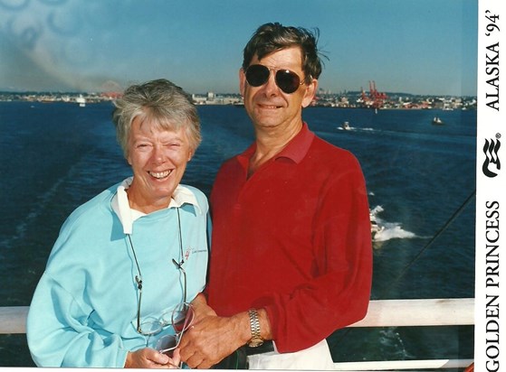 John and Barbara Alaska Cruise 1994