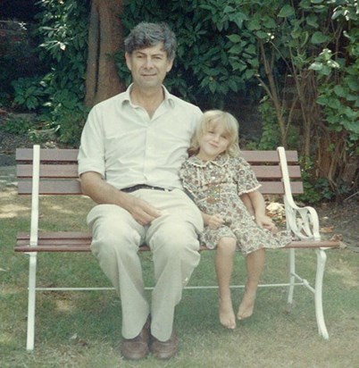 John with First Grand Child Carling 1989