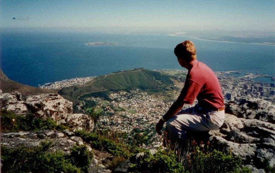 Alan on Table Mountain