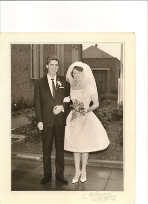 Alan & Beryl Wedding 1962