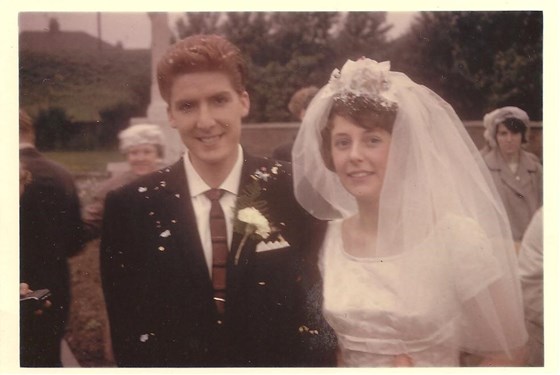 Alan & Beryl Wedding 1962