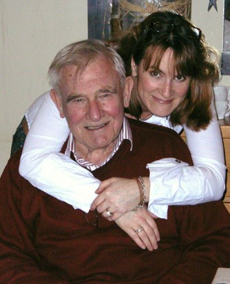 Dad & Hilary Xmas 2007