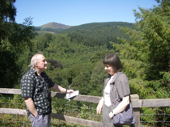 Parents at the Alternative technology center in Wales 2009.