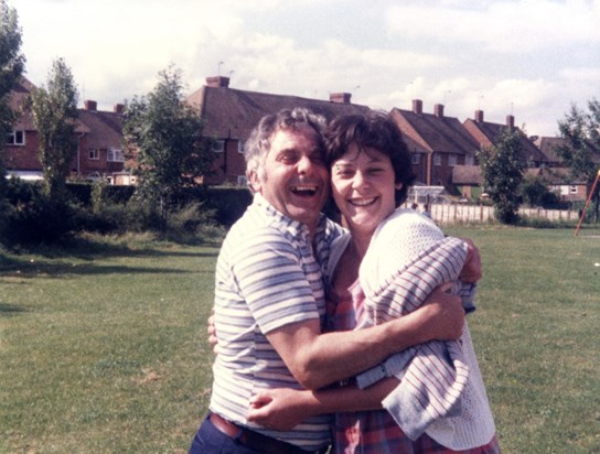 Annette with her 'great' dad