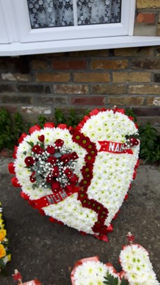 Suzanne and Gary's and grandchildren heart tribute xx 15/03/18