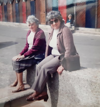 Mom and Auntie Doris (Dot)