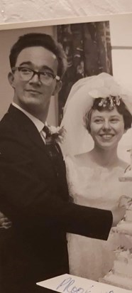 MUM AND DAD'S WEDDING DAY 11.4.64