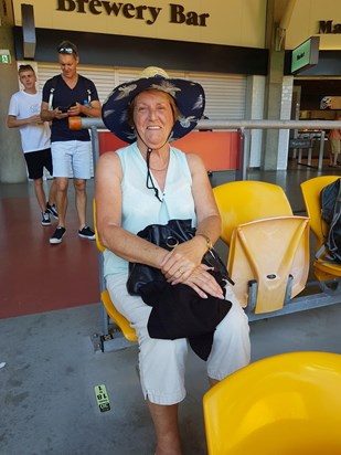 Mum at Suncorp Stadium