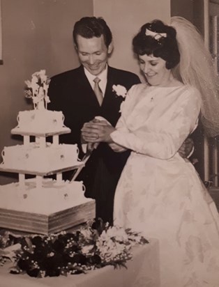 Mum & Dad' wedding day